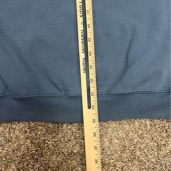 Vintage Alaska sweatshirt mens medium blue crewneck pullover retro thrashed - Picture 9 of 10